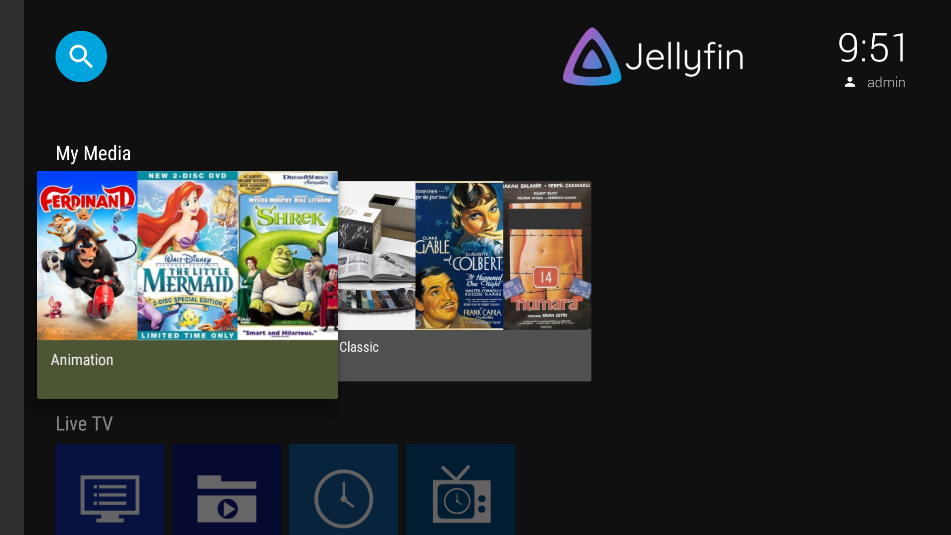 Jellyfin for AndroidTV