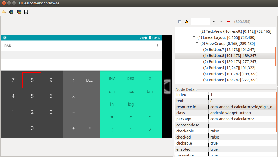 uiautomatorviewer